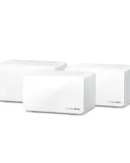 Безжична Wi-Fi 6 Mesh система Mercusys Halo H90X(3-pack) AX6000