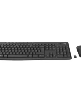 Alternative view of Комплект клавиатура и мишка Logitech MK370 Combo for Business - US - тъмносива