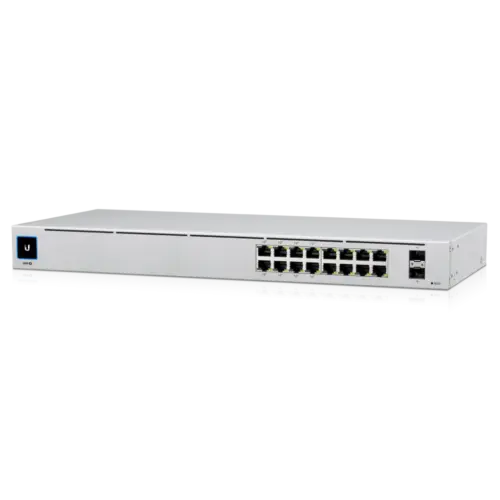 16-портов гигабитен комутатор Ubiquiti USW-16-POE Gen2