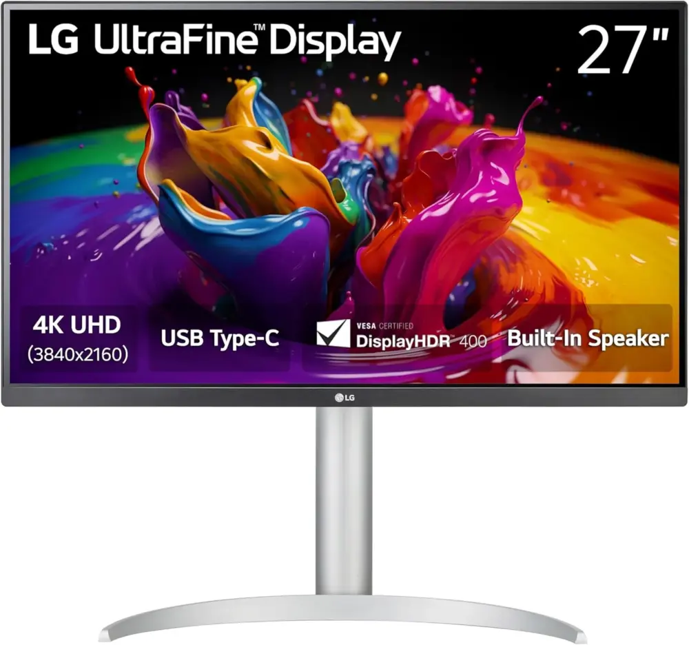 Монитор LG 27UP850K-W 27" UltraFine UHD IPS 4K  5ms 1200:1 400cd/m2 3840 x 2160