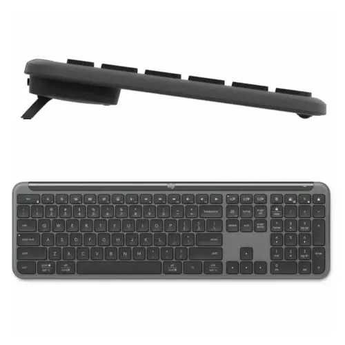 Alternative view of Комплект безжична и Bluetooth клавиатура и мишка Logitech Combo MK950 Signature Slim - графит