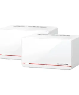 Безжична Wi-fi 7 Mesh система Mercusys Halo H37BE(2-pack) BE6500