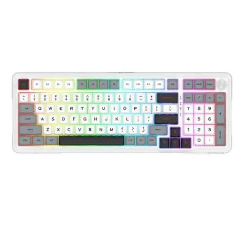 Геймърска Bluetooth безжична и жична механична клавиатура Redragon Bragi Pro K688WGL-RGB-PRO -