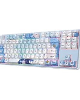 Alternative view of Геймърска Bluetooth и безжична механична клавиатура Redragon Star Blade Pro K707AK-RGB-PRO - бяла