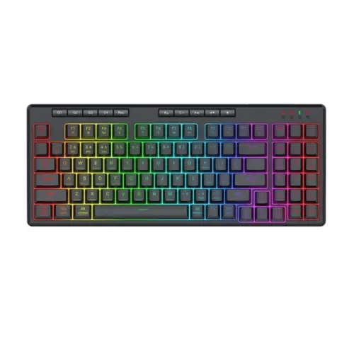 Alternative view of Геймърска клавиатура Redragon Varro RGB K517-RGB - черна