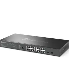 16-портов комутатор TP-Link Omada SG3218XP-M2 2.5G и 2-порта 10GE SFP+ L2+ управляем с 8-порта