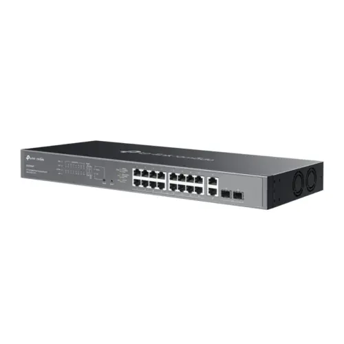 Alternative view of 20-портов комутатор TP-Link Omada ES220GMP Gigabit Easy Managed Switch с 16 PoE+ порта