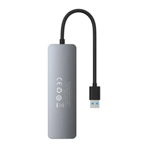 USB хъб Baseus 4 в 1 UltraJoy Lite USB-А към USB 3.0