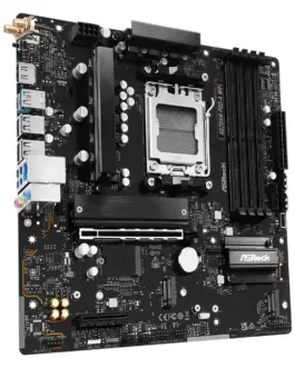 Alternative view of Дънна платка ASRock A620AM PRO-A WIFI, AM5