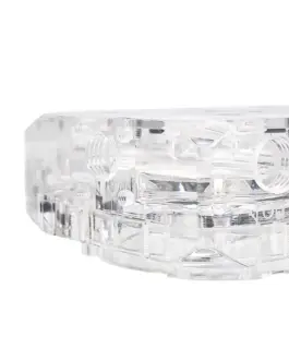 Alternative view of Адаптер приставка с вътрешна и външна резба Alphacool Eisdecke D5 Dual Acrylic Attachment 3x 1/4"