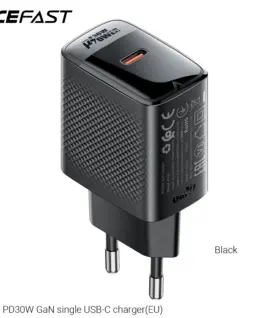Acefast Универсално зарядно за стена Charger Wall GaN PD30W - A102 - USB-C x 1