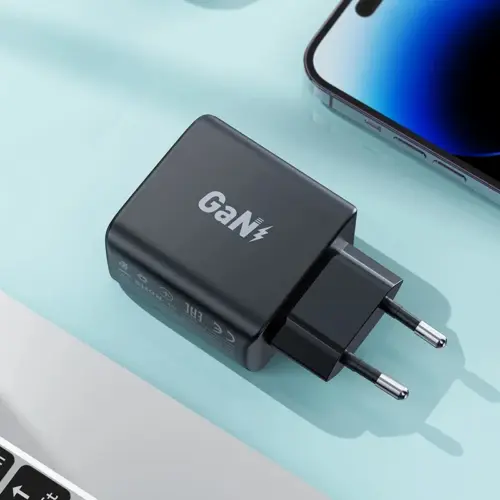 Acefast Универсално зарядно за стена Charger Wall GaN PD35W – A49 – USB-C x 2
