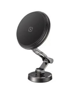 Acefast Зареждаща стойка за телефон за кола Car phone holder - MAG-Charging 15W Metal Magnetic Ring 360 deg Foldable  - D30 -
