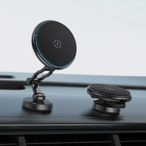 Acefast Зареждаща стойка за телефон за кола Car phone holder – MAG-Charging 15W