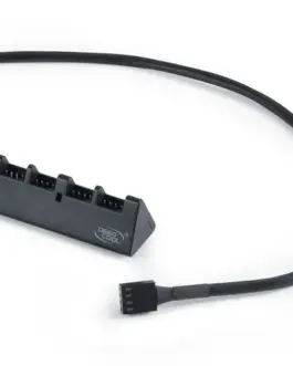 DeepCool Разклонител за вентилатори Fan HUB 4 fans PWM/3pin
