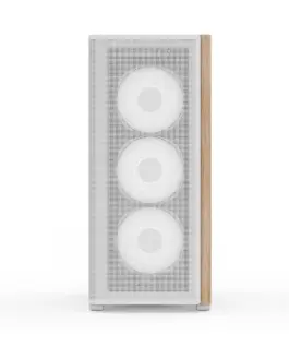 Alternative view of AeroCool кутия Case ATX - D501A White, Addressable RGB, Wood