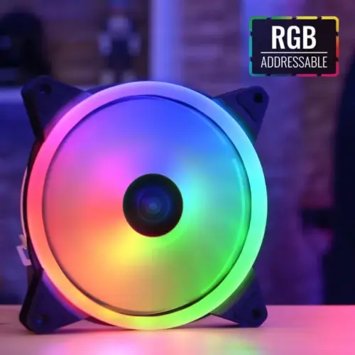 Alternative view of AeroCool вентилатор Fan 140 mm - Duo 14 - Addressable RGB - ACF4-DU10217.11