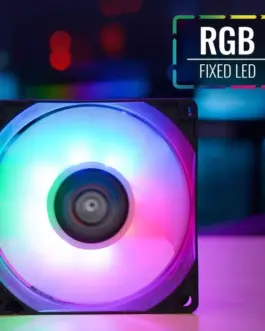 Alternative view of AeroCool вентилатор Fan 80 mm - Frost 8 - Fixed RGB - ACF1-FS10117.11