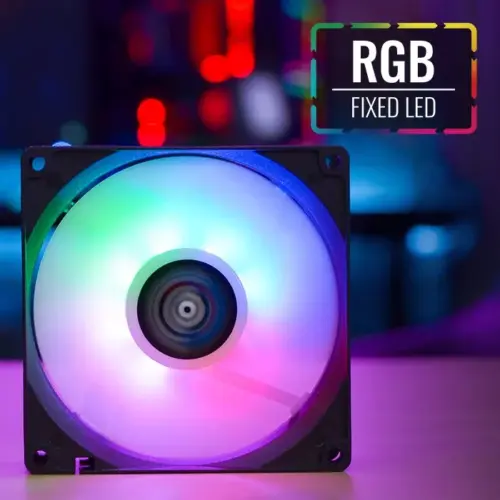 Alternative view of AeroCool вентилатор Fan 92 mm - Frost 9 - Fixed RGB - ACF2-FS10117.11