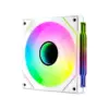 AeroCool вентилатор Fan 120mm Phantom M-3R - Infinity Mirror ARGB REVERSE - White