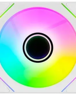 Alternative view of AeroCool вентилатор Fan 120mm Phantom M-3 - Infinity Mirror ARGB - White