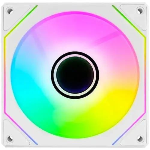 Alternative view of AeroCool вентилатор Fan 120mm Phantom M-3 - Infinity Mirror ARGB - White