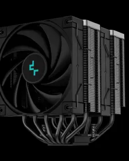 Alternative view of DeepCool охладител CPU Cooler AK620 Zero Dark - Dual-Tower - LGA1700/AM5