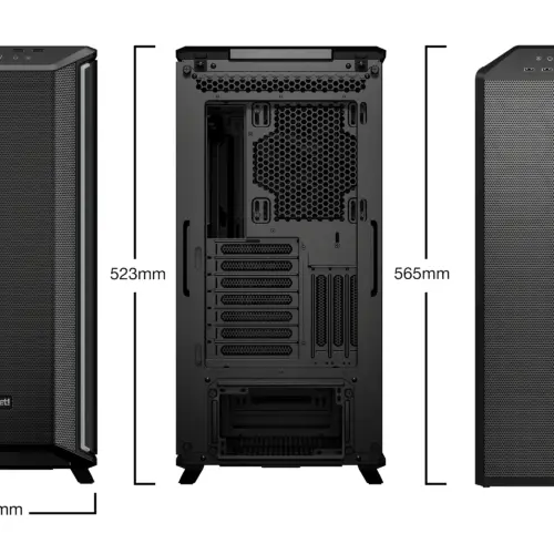 Alternative view of be quiet! кутия Case EATX - Dark Base 701 Black