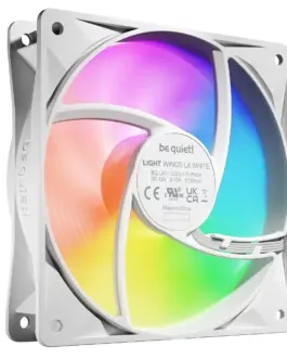 Alternative view of be quiet! комплект вентилатори Fan Pack 3-in-1 3 x 120mm - LIGHT WINGS LX 120mm PWM high-speed White Triple-Pack