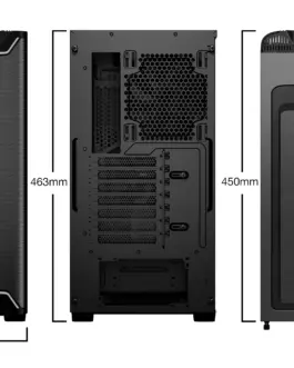 Alternative view of be quiet! кутия Case ATX - Pure Base 501 DX Black