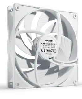 Alternative view of be quiet! вентилатор Fan 140mm - Pure Wings 3 140mm PWM high-speed White