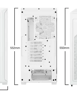 Alternative view of be quiet! кутия Case EATX - Shadow Base 800 FX White