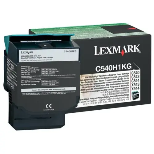 КАСЕТА ЗА LEXMARK OPTRA C540 series/X540 series - Black - Return program cartridge - HIGH CAPACITY - PN