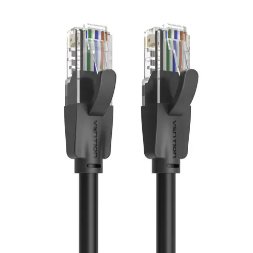 Vention Кабел LAN UTP Cat.6 Patch Cable – 3M Black – IBEBI