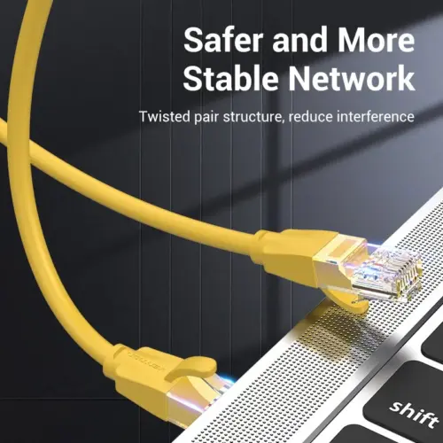 Vention Кабел LAN UTP Cat.6 Patch Cable – 2M Yellow – IBEYH
