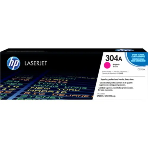 КАСЕТА ЗА HP Color Laserjet CP 2025/CM 2320 MFP - Magenta - /304A/ - PN CC533A