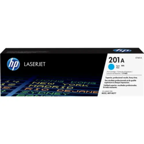 КАСЕТА ЗА HP Color LaserJet Pro M252/MFP M277 series - /201A/ - Cyan - PN CF401A