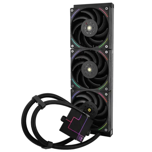Alternative view of Thermalright водно охлаждане Water Cooling Core Matrix 360 Black - LGA1851/LGA1700/AM5