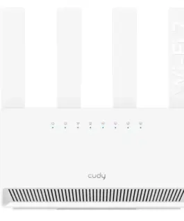 Безжичен рутер Cudy BE3600 Gigabit Dual Band Wi-Fi 7 4x10/100/1000 4x5dBi антени