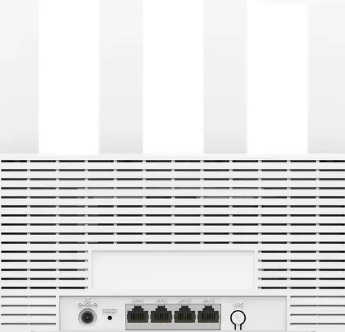 Alternative view of Безжичен рутер Cudy BE3600 Gigabit Dual Band Wi-Fi 7, 4x10/100/1000, 4x5dBi антени, бял