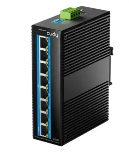 Суич Cudy IG1008P Индустриален 8-Port 10/100/1000M PoE+ Switch 65W
