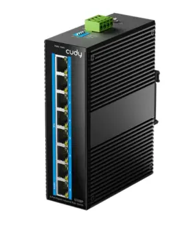 Суич Cudy IG1008P Индустриален 8-Port 10/100/1000M PoE+ Switch 65W
