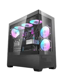 Darkflash кутия Case ATX - DS900 AIR Black - USB-C