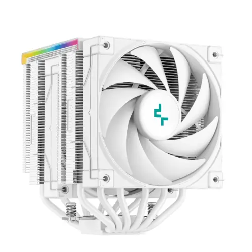 Alternative view of DeepCool охладител CPU Cooler AK620 Digital White - Dual-Tower - LGA1700/AM5