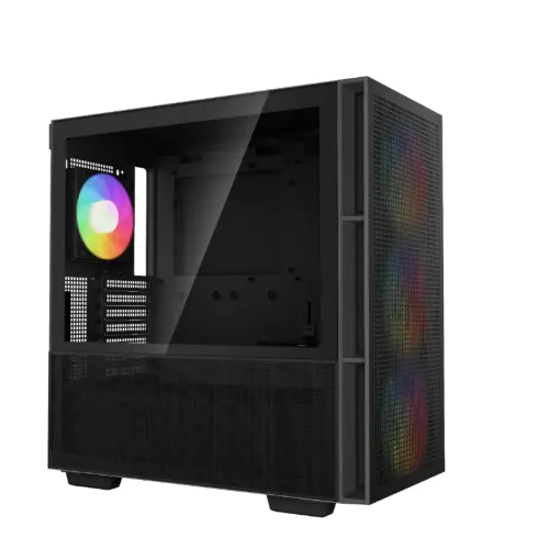 Alternative view of DeepCool кутия Case EATX - CH560 A-RGB Black