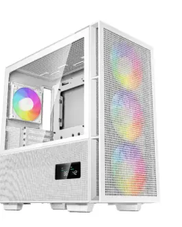 DeepCool кутия Case EATX - CH560 Digital White A-RGB