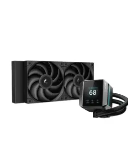 DeepCool водно охлаждане Water Cooling MYSTIQUE 240 - LCD Screen A-RGB