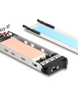 Вътрешна тава Delock 1xM.2 NVMe SSD for Mobile Rack 47028 / 47042 / 47070 / 47072 / 47111 / 47117 / 47126 /