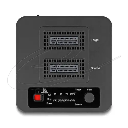 Alternative view of Delock M.2 Докинг станция за 2 x M.2 NVMe, клониране,изтриване, до 20 Gbps, USB-C, адаптер
