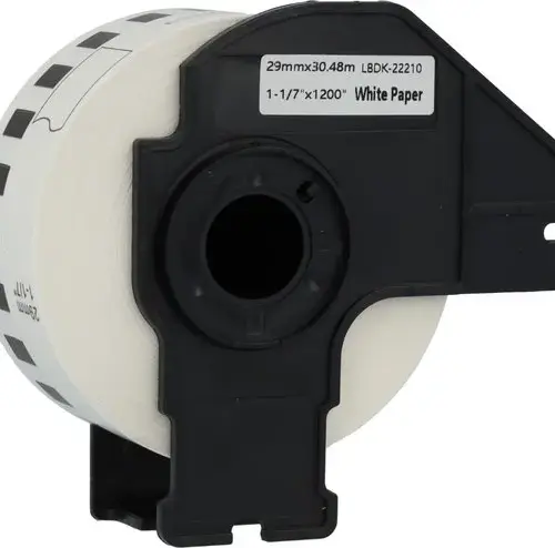 ЛЕНТА ЗА ЕТИКЕТНИ ПРИНТЕРИ BROTHER ТИП QL – CONTINUOUS PAPER TAPE – 29 mm x 30